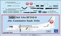 1:144 Japan Air Commuter Saab 340B