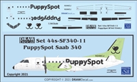 1:144 Castle Aviation 'PuppySpot'  Saab 340B