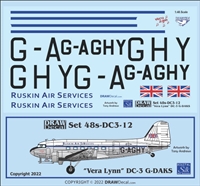 1:48 Aces High / "Airline" / Ruskin Air Services 'Vera Lynn' Douglas C-47 Dakota