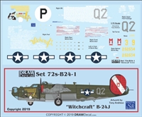 1:72 Consolidated Aircraft B.24J Liberator "Witchcraft"