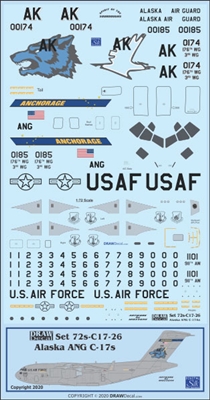 1:72 USAF Alaska ANG  McDD C17 Globemaster III