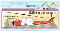 1:72 US Fire Service 'Firewatch' Cobra