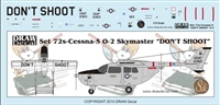 1:72 USAF 'Don't Shoot' Cessna O-2 Skymaster