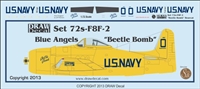 1:72 US Navy 'Beetle Bomb' F8F Bearcat