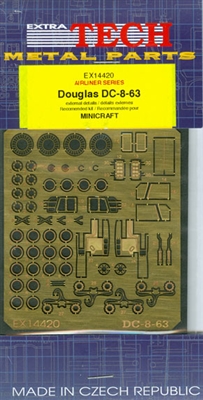 1:144 Etch Brass Details, Douglas DC-8-62/63