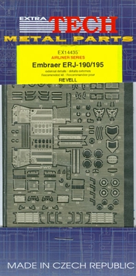 1:144 Etch Brass Details, Embraer 195