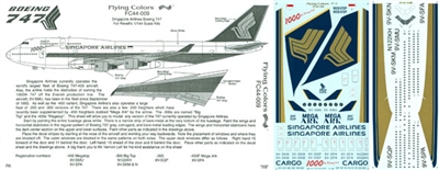 1:144 Singapore Airlines Boeing 747-400