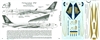 1:144 Singapore Airlines  '50th Anniversary' Airbus A.340-300