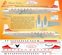 1:144 Western Airlines Douglas DC-6