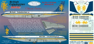 1:144 British Caledonian Boeing 707-320B/C