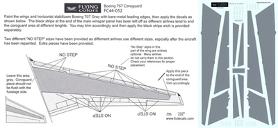 1:144 Boeing 767 Corogard (2 Sheets)