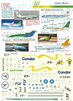 1:200 Condor DC-10, Varig, Eastwind B.737