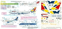 1:200 British Airways 'Wings' Boeing 747, Nordeste Boeing 737