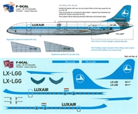 1:144 Luxair Se.210 Caravelle 3