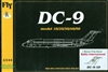 1:144 Douglas DC-9-10 (or -30), Baltic Internacional Airlines