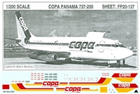 1:200 COPA Panama Boeing 737-200