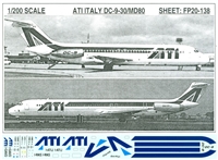 1:200 ATI Italy Dougllas DC-9-30 / MD80