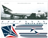 1:144 Delta Airlines Boeing 747-100