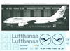 1:144 Lufthansa (yellowbird) Airbus A.310-200