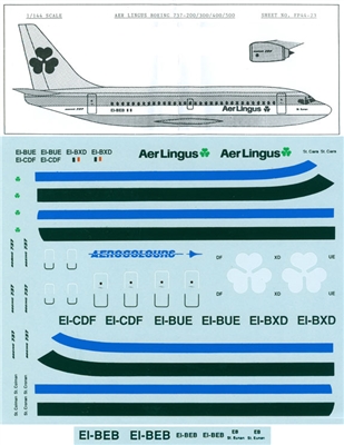 1:144 Aer Lingus Boeing 737-200 / -300 / -400 / -500