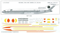 1:144 National Airlines Boeing 727-100 / -200