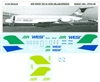 1:144 Air West (Blue & Green) Douglas DC-9-30