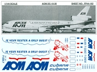 1:144 AOM French Airlines McDD DC-10-30