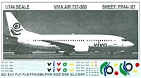 1:144 Viva Air Boeing 737-300