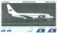1:144 AOM Boeing 737-200