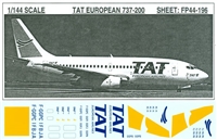 1:144 TAT France Boeing 737-200