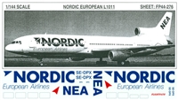 1:144 Nordic European L.1011 Tristar