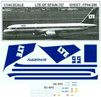 1:144 LTE (Spain) Boeing 757-200