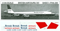 1:144 British Airtours Boeing 707-320B/C