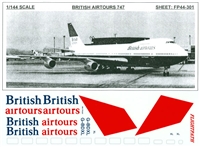 1:144 British Airtours Boeing 747-200B