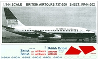 1:144 British Airtours Boeing 737-200