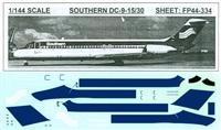 1:144 Southern Douglas DC-9-10 / -30