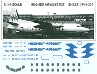 1:144 Hughes Airwest Fokker F.27