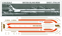 1:144 British Island Airways McDD MD80