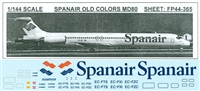 1:144 Spanair o/c McDD MD-80