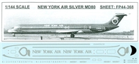 1:144 New York Air (silver titles) McDD MD-80