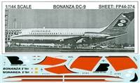 1:144 Bonanza Douglas DC-9-10 / -30