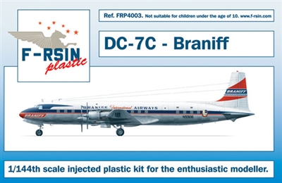 1:144 Douglas DC-7C, Braniff