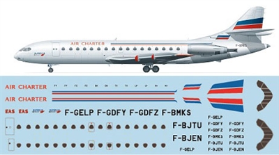 1:144 Se.210 Caravelle 10B, Air Charter