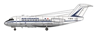 1:144 Fokker F.28 Fellowship 1000, Air France