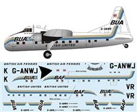 1:144 Bristol 170 Super Freighter Mk.32, BUA / BAF