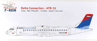 1:144 ATR 72-200, Delta Connection