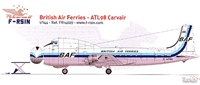 1:144 ATL98 Carvair, British Air Ferries