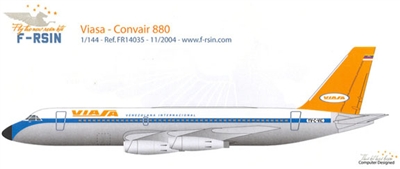 1:144 Convair 880, Viasa