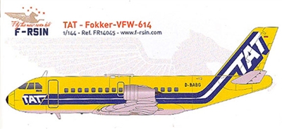 1:144 VFW 614, TAT France