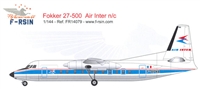 1:144 Fokker F.27 Friendship 500, Air Inter (old cs)